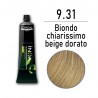 Tinta capelli L'Oreal Inoa biondo chiarissimo beige dorato da 60 ml - 9.31