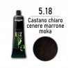 Tinta capelli L'Oreal Inoa castano chiaro cenere marrone moka da 60 ml - 5.18