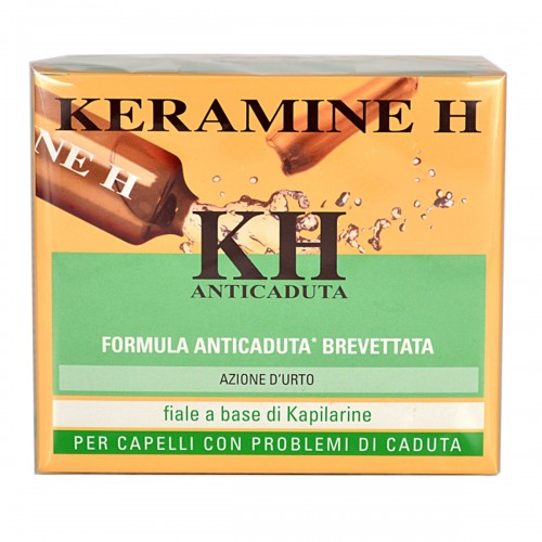 Trattamento Keramine H azione d'urto 12 fiale anticaduta da 6 ml