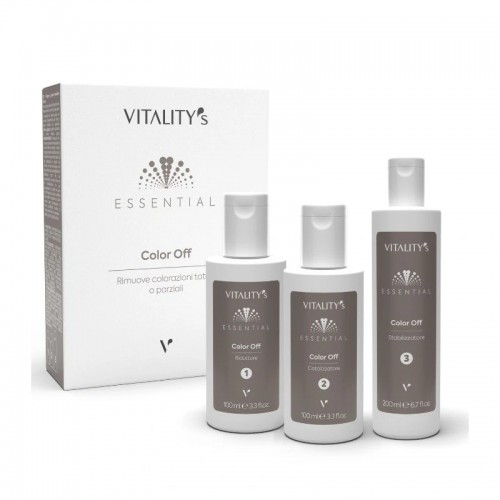Kit decolorante Vitality's Essential Deco Color Off rimozione totale del colore da 3 pz