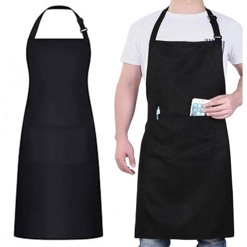 Grembiule antimacchia con tasche porta attrezzi