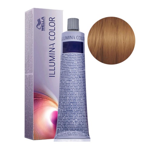 Tinta capelli Wella Illumina Color biondo medio dorato da 60 ml - 7/3