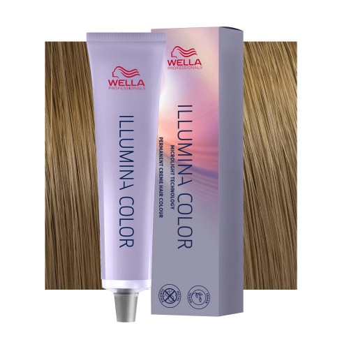 Tinta capelli Wella Illumina Color biondo chiaro da 60 ml - 8/