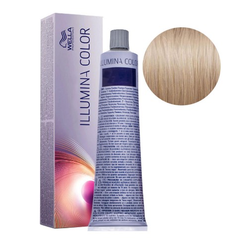 Tinta capelli Wella Illumina Color biondo chiarissimo violetto naturale da 60 ml - 9/60