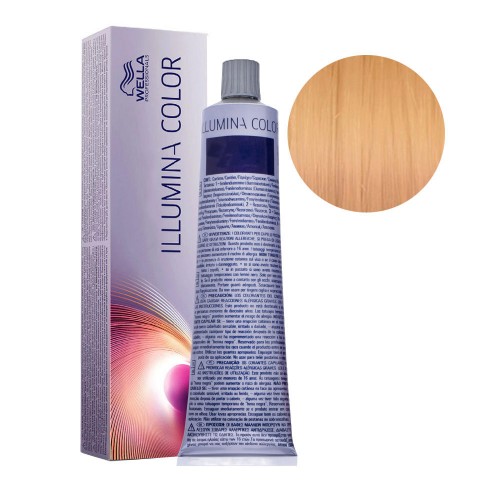 Tinta capelli Wella Illumina Color biondo chiaro naturale mogano da 60 ml - 8/05