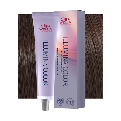 Tinta capelli Wella Illumina Color biondo scuro sabbia violetto da 60 ml - 6/76