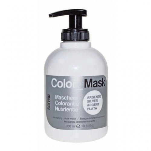 Maschera colorante capelli Kepro Color Mask argento da 300 ml