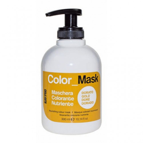 Maschera colorante capelli Kepro Color Mask dorato da 300 ml