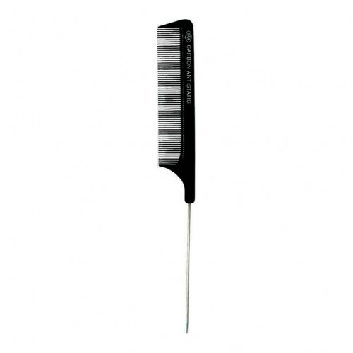 Pettine carbon 3ME Maestri coda metallica carbon antistatic - 2580