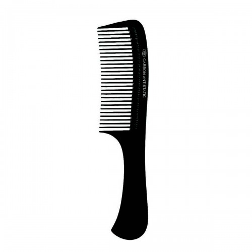 Pettine carbon 3ME Maestri grande con manico carbon antistatic - 2589