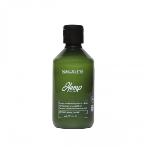 Shampoo Selective Hemp 1L per capelli secchi e sfibrati