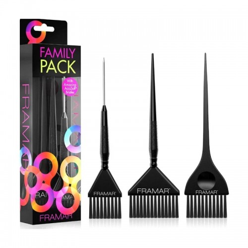 Set pennelli tintura Framar Family Pack 3 pz