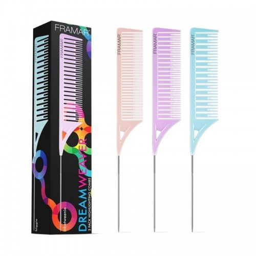 Set pettini mechès Framar Dream Weaver 3 pz