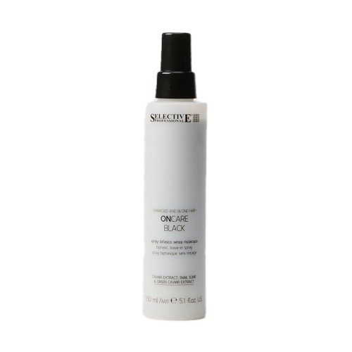 Spray OnCare Black bifasico leave-in 150 ml rigenera