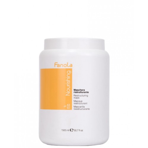 Maschera Fanola Nourishing 1,5L: capelli ristrutturati