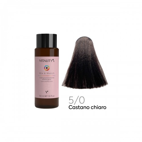 Colorazione Vitality's 5/0 castano chiaro 50 ml