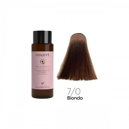 Colorazione capelli Vitality's Mix & Match 7/0 biondo