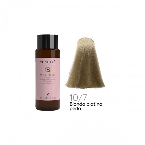 Colorazione Vitality's Mix & Match 10/7 biondo platino