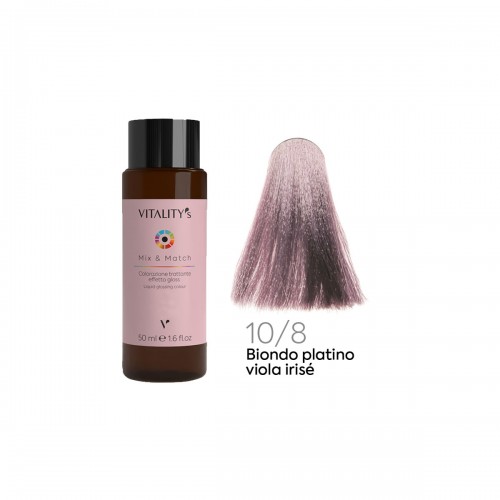 Vitality's Mix & Match 10/8 biondo platino viola