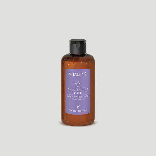 "C&S Biondi Purple Bright: Shampoo Vitality's con Pigmenti Viola"