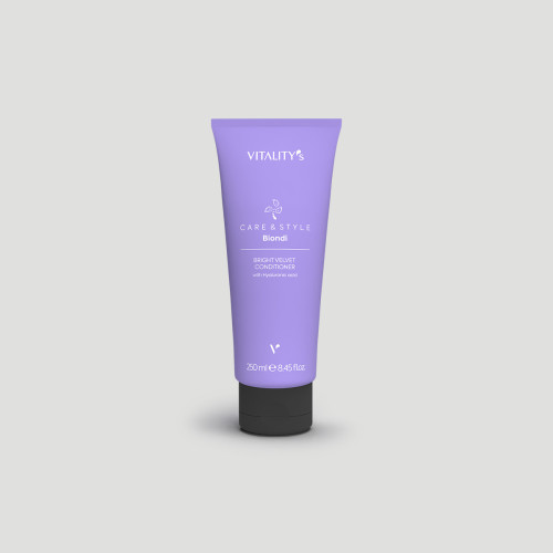"Balsamo Vitality's Biondi Velvet: brillantezza per capelli biondi 200ml"
