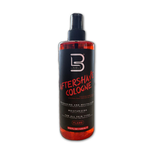 "Dopobarba L3vel3 Flame: Colonia Fresca e Duratura da 400ml!"