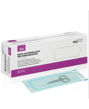 Buste autosigillanti Xanitalia sterilizzazione 9x26 cm da 200 pz
