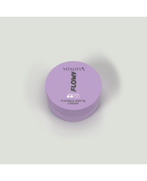 Cera capelli Vitality's Flowy Flexible Matte Cream facile da modellare da 80 ml