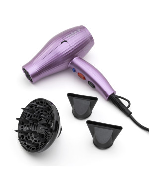 Asciugacapelli Kiepe Hepike rosa professionale da 1900W - 8380.5