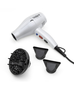 Asciugacapelli Kiepe Hepike bianco professionale da 1900W - 8380.4
