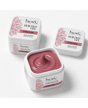 Builder gel Inova Dark Pink autolivellante da 50 gr