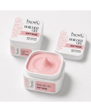 Builder gel Inova Soft Rose autolivellante da 50 gr