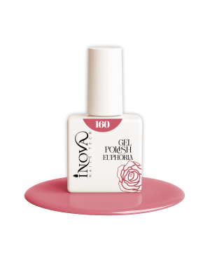 Semipermanente Euphoria 160 Nude Rosato Caldo Inova Flacone da 12 ml