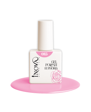 Semipermanente Inova Euphoria 015 Rosa Bubblegum Intenso Flacone da 12 ml