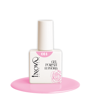 Semipermanente Inova Euphoria 014 Rosa Confetto Luminoso Flacone da 12 ml
